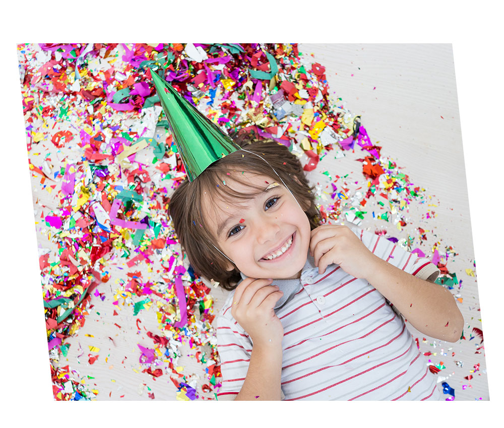 blast party birthday child