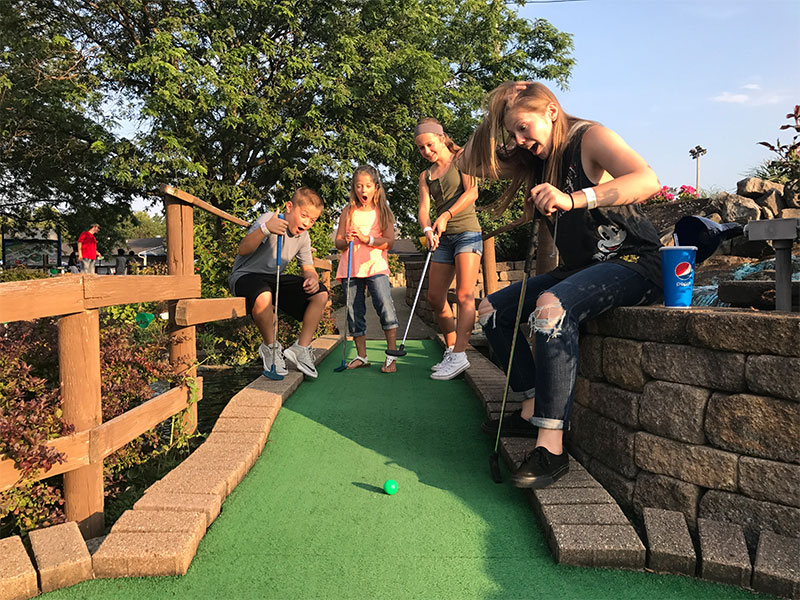 Ohio St Mini Golf